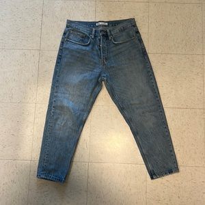 ZARA Whitewashed Jeans